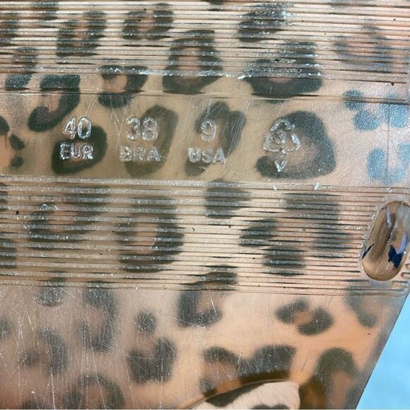 MATISSE  ANTHROPOLOGIE JELLY SANDALS - SLIDES - Picture 4 of 5